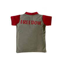 Load image into Gallery viewer, Tracksuit - Grey Lowers &amp; Red (Freedom) T-shirt
